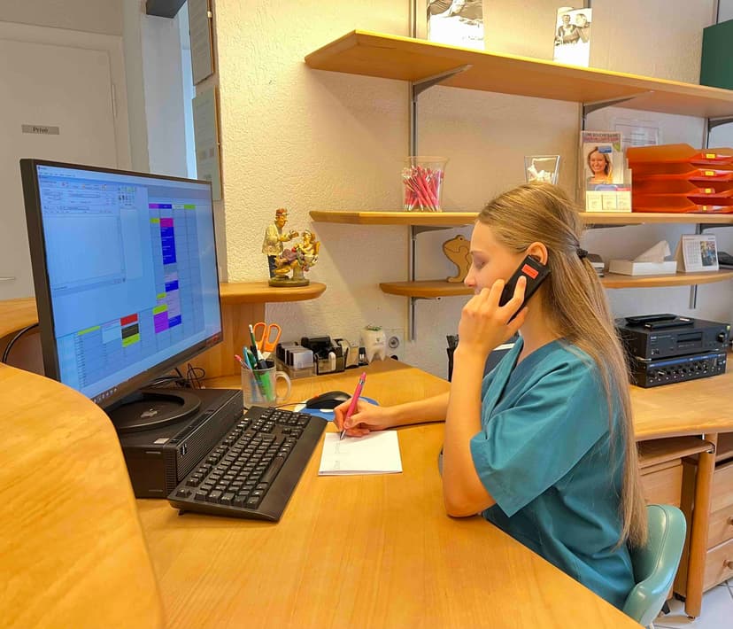 Accueil du cabinet dentaire